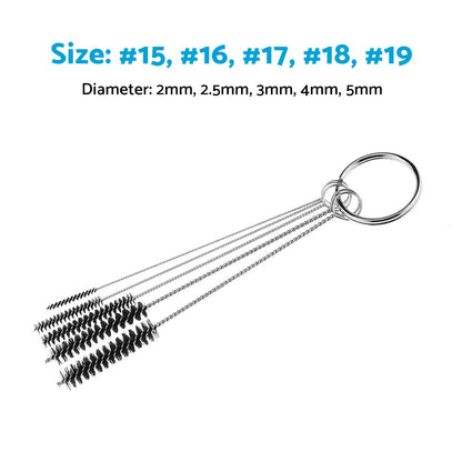 17PCS Spray Gun Cleaning Brush Kit Suitable for All Spray Gun Systems
