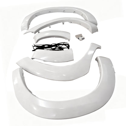White Fender Flares 6 Inch 6pcs Suitable for Toyota Hilux SR5 SR 2011-2014.