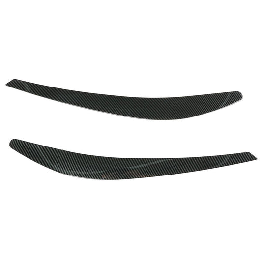 Carbon Fiber Style Headlight Eyebrow Trims Covers for Holden Commodore VF SS SSV.