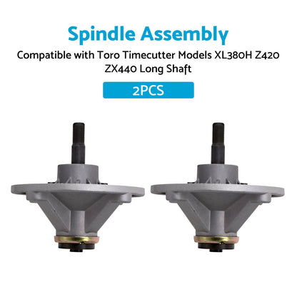 Long Shaft Spindle Assembly Suitable ForToro Timecutter Models XL380H Z420 ZX440.