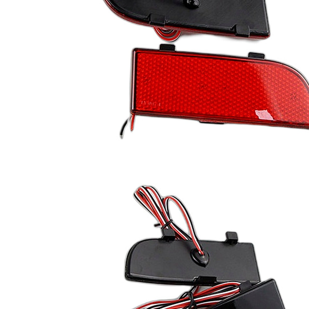 LED Rear Bumper Reflector Suitable for Mercedes Vito Viano W639 2003-2014 Red - XQ1
