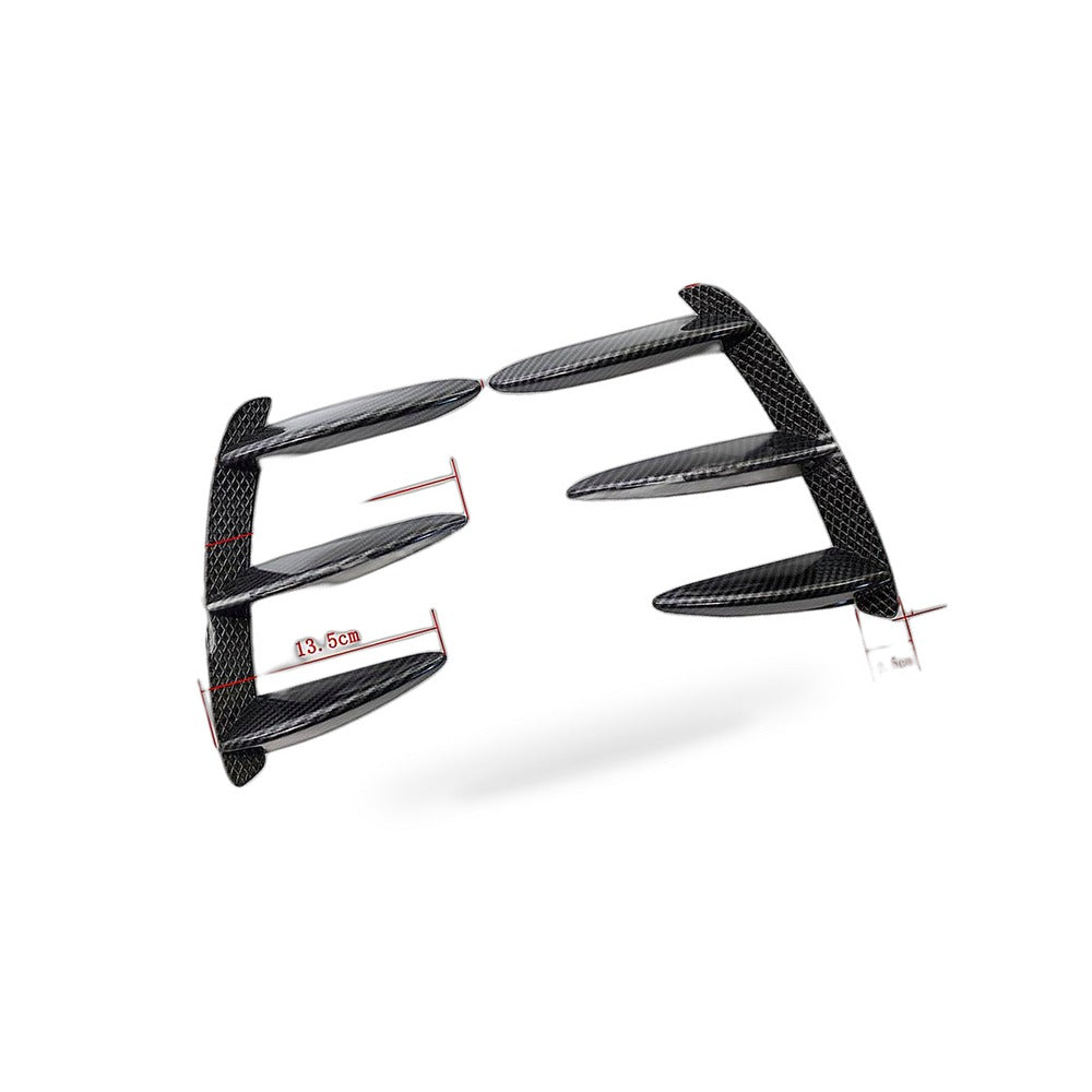 Rear Bumper Vent Trim Gloss Black Suitable for Mercedes W176 A200 A250 A45 - BD4