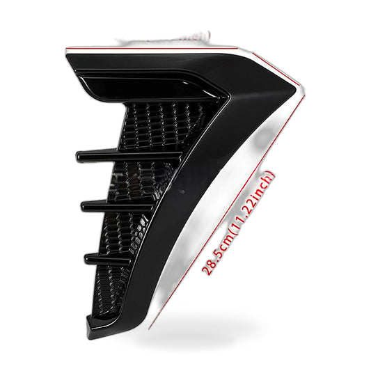 Door Fender Side Wing Suitable for Toyota Corolla Levin 2019-2021 Gloss Black - ZT2