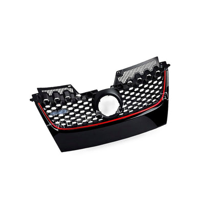 Front Grille Suitable for VW Golf 5 GTI Jetta GLI 06-09 Modified Red Chrome - BD4