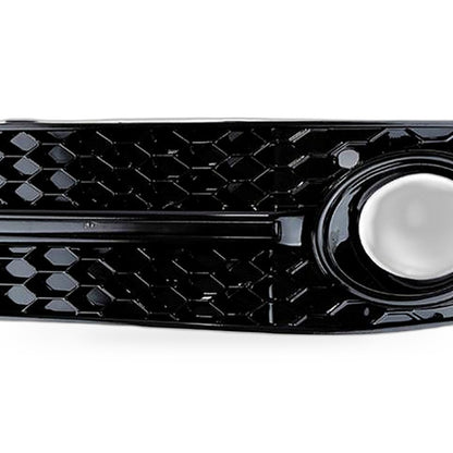 Fog Light Grille Suitable for Audi A4L B8 S4 2009-2012 Front Bumper Honeycomb - XQ1