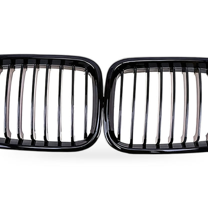 Front Bumper Grille Suitable for BMW E46 Sedan 1998-2001 Modified - XQ1