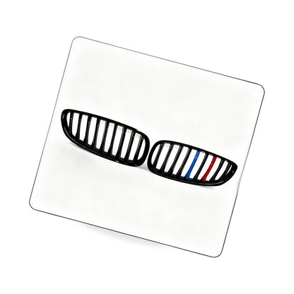 Gloss Black M-Style Front Kidney Grille Pair Suitable for BMW Z4 E89 09-16 - BD1