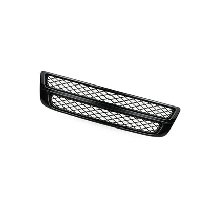 Gloss Black Dual Line Red Yellow Grille Suitable for BMW 3 E46 M3 Coupe 98-02 - BD3