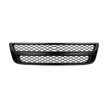 Gloss Black Dual Line Red Yellow Grille Suitable for BMW 3 E46 M3 Coupe 98-02 - ZT3