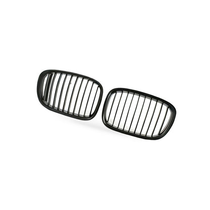 Modified Grille Front Face Suitable for BMW 5 Series E39 1996-1998 Matte Black - BD1