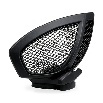 Gloss Black Double Line Grille Red Yellow Mesh Suitable for BMW E39 99-04 - ZT3