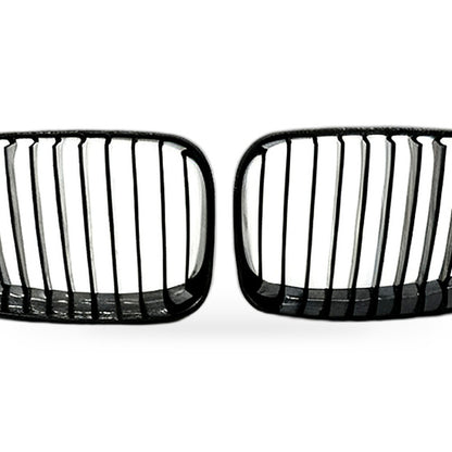 Black Glossy Grille Suitable for BMW 1 Series E81 E87 2008-2011 Front Bumper - XQ1