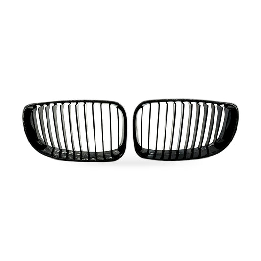 Black Glossy Grille Suitable for BMW 1 Series E81 E87 2008-2011 Front Bumper - ZT2