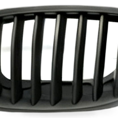 Matte Black Single Line Front Bumper Grille Suitable for BMW X5 E70 2007-2013 - XQ1