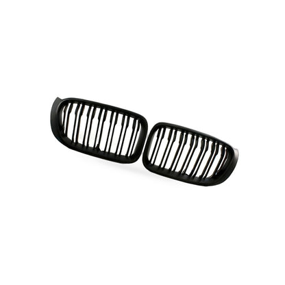 Front Bumper Double Line Grille Suitable for BMW X3 X4 F25 F26 2014-2016 - BD1
