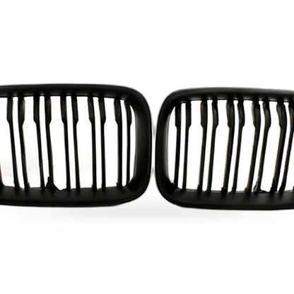Front Bumper Double Line Grille Suitable for BMW X3 X4 F25 F26 2014-2016 - XQ1