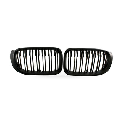 Front Bumper Double Line Grille Suitable for BMW X3 X4 F25 F26 2014-2016 - ZT2
