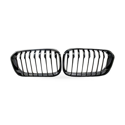 Gloss Black Grille Single Line Grille Suitable for BMW 1 Series F20 2015-2017 - ZT2