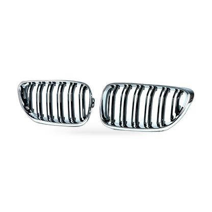 Grille Suitable for BMW 2 Series F22 F23 2014-2018 Chrome Frame Gloss Black - ZT2
