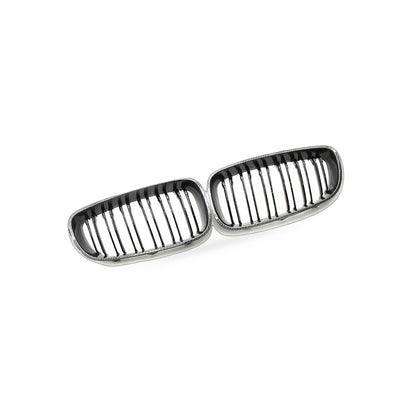 Carbon Gloss Black Dual Line Front Grille Suitable for BMW 3 GT F34 2014-2017 - BD2