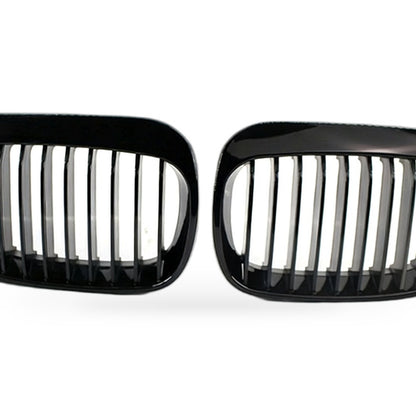Gloss Black Red Yellow Center Grille Suitable for BMW 1 Series E81 E87 2004-2007 - XQ1