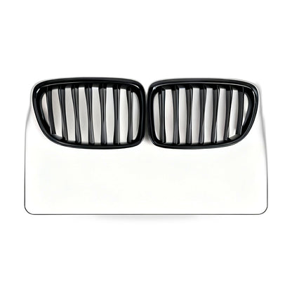Front Grille Suitable for BMW X1 E84 2010-2015 Gloss Black Single Line - ZT2