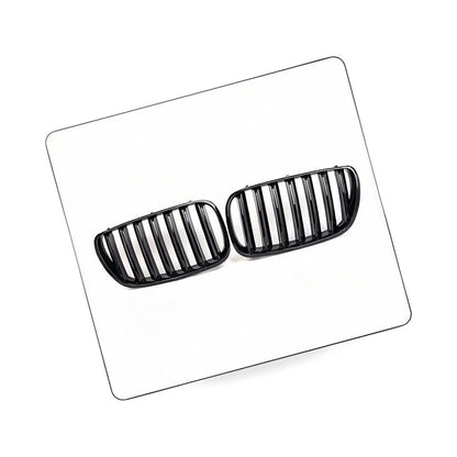 Gloss Black Front Grille Mesh Suitable for BMW X3 E83 2007-2010 51113420089 - BD2