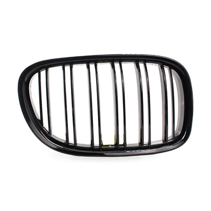 Gloss Black Double Line M Style Grille Suitable for BMW 7 Series F01 F02 - ZT3