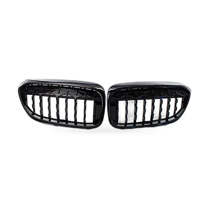Meteor Semi-Plated Grille Suitable for BMW 5 Series G30 G38 2017-2019 - ZT2