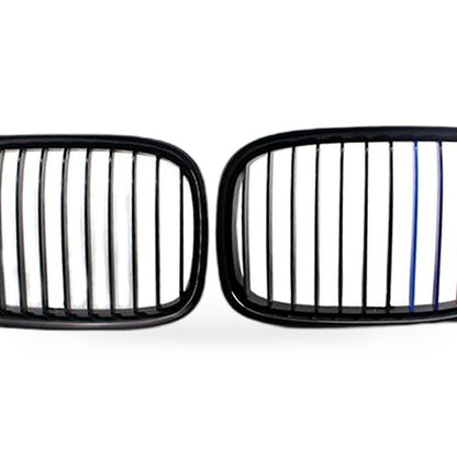 Gloss Black M-Style Grille Front Face Suitable for BMW 7 Series F02 F01 - XQ1