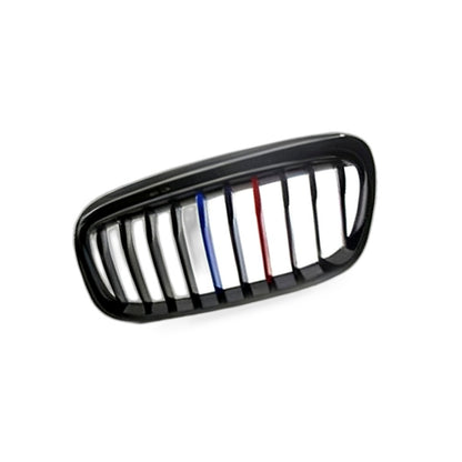 Gloss Black M Style Front Grille Suitable for BMW 2 Series GT F45 2015-2017 - BD2