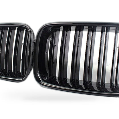 Front Bumper Grille Suitable for BMW 3 Series E36 1992-1996 Dual Line Gloss - XQ1