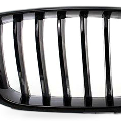 BMW X3 X4 Grille F25 F26 Single Line Glossy Black Tricolor Front Grille - XQ1