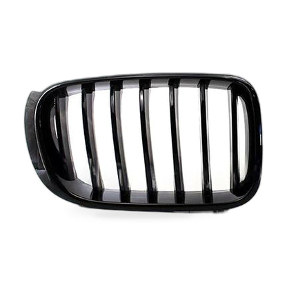 BMW X3 X4 Grille F25 F26 Single Line Glossy Black Tricolor Front Grille - ZT2