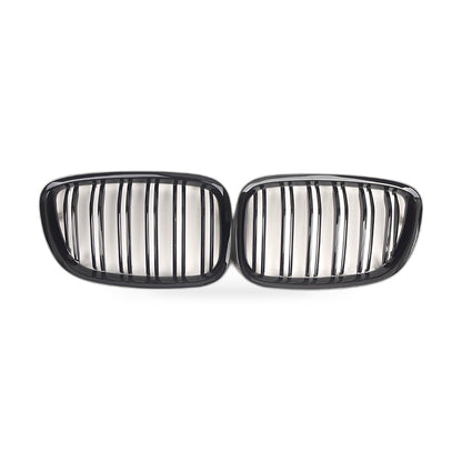 10-16 BMW 5 Series F07 GT Gloss Black Double Line Grille Suitable for 535i 550i - ZT2
