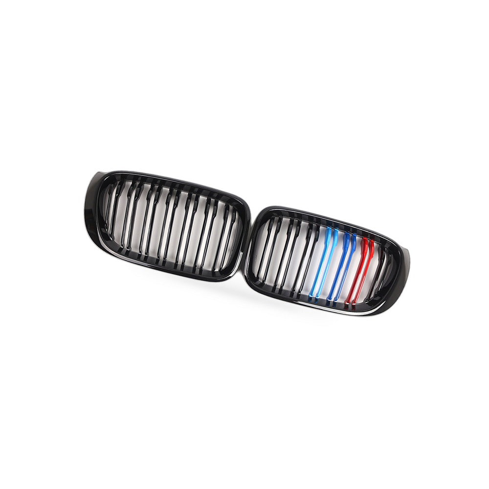 Suitable for BMW X3 X4 F25 F26 2014-2017 M Style Dual Line Gloss Black Front - BD3