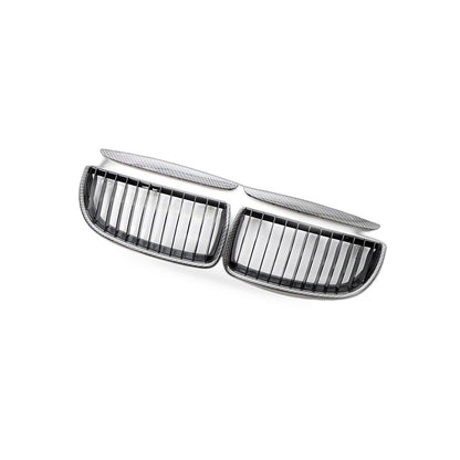 Front Grille Suitable for BMW 3 Series E90 E91 06-08 Gloss Black Carbon GZ.A E90 - BD1