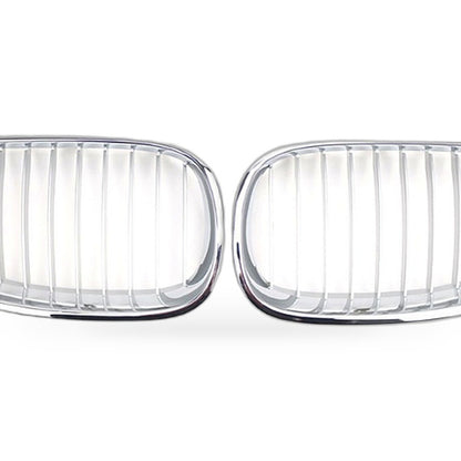 Chrome Front Bumper Grille Suitable for BMW 5 Series E60 E61 2.5 3.0 04-09 N52 - XQ1