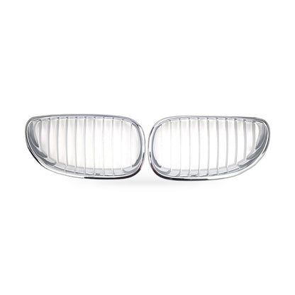 Chrome Front Bumper Grille Suitable for BMW 5 Series E60 E61 2.5 3.0 04-09 N52 - ZT2