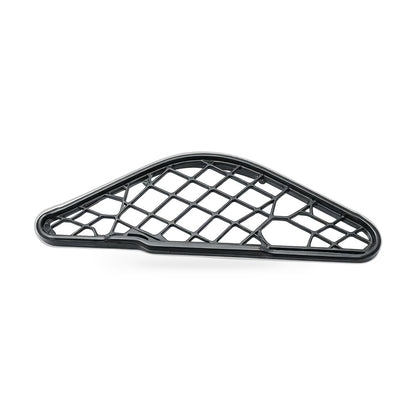 Gloss Black Dual Line Tri-Color M Style Grille Suitable for BMW 3 Series E46 - ZT3