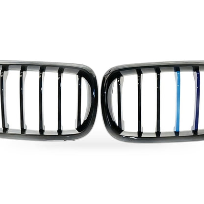 Gloss Black M-Style Grille Suitable for BMW X5 F15 X6 F16 14-17 GZ.A-F15-LK-LM - XQ1