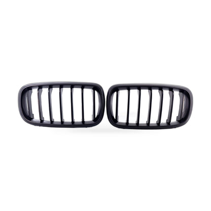 Suitable for BMW X5 F15 X6 F16 2014-2017 Matte Black Single Line Front Bumper - ZT2