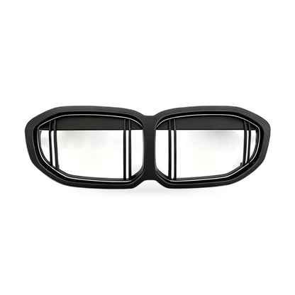 Front Grille Suitable for BMW 1 Series F40 2020-2024 Hatchback Double Line Matte - ZT2