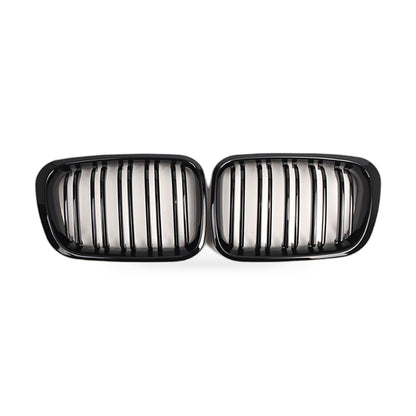 Front Grille Mesh Suitable for BMW 3 Series E46 Sedan 1998-2001 Matte Black - ZT2