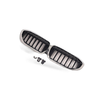 Suitable for BMW 3 Series 2019-2022 G20 G28 Semi-Plated Front Bumper Grille - BD3