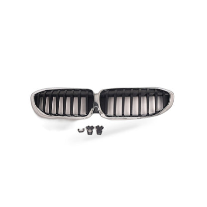 Suitable for BMW 3 Series 2019-2022 G20 G28 Semi-Plated Front Bumper Grille - BD4