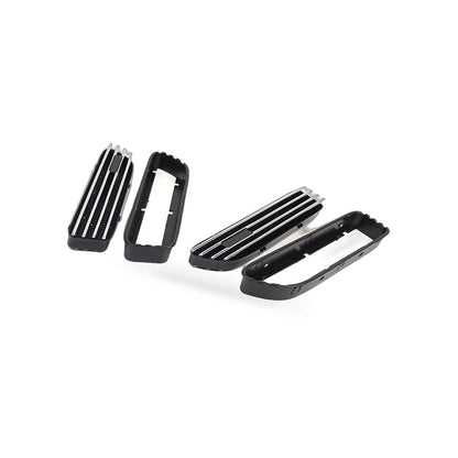 Fender Vent Grille Suitable for BMW 3 Series M3 E46 2001-2006 Chrome Side Air - BD3