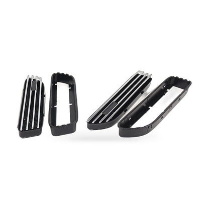 Fender Vent Grille Suitable for BMW 3 Series M3 E46 2001-2006 Chrome Side Air - ZT3