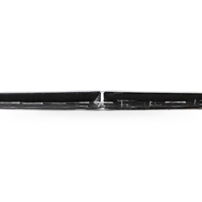 Front Bumper Upper Trim Suitable for Fiat 500 2007-2015 Carbon Fiber Style - XQ1