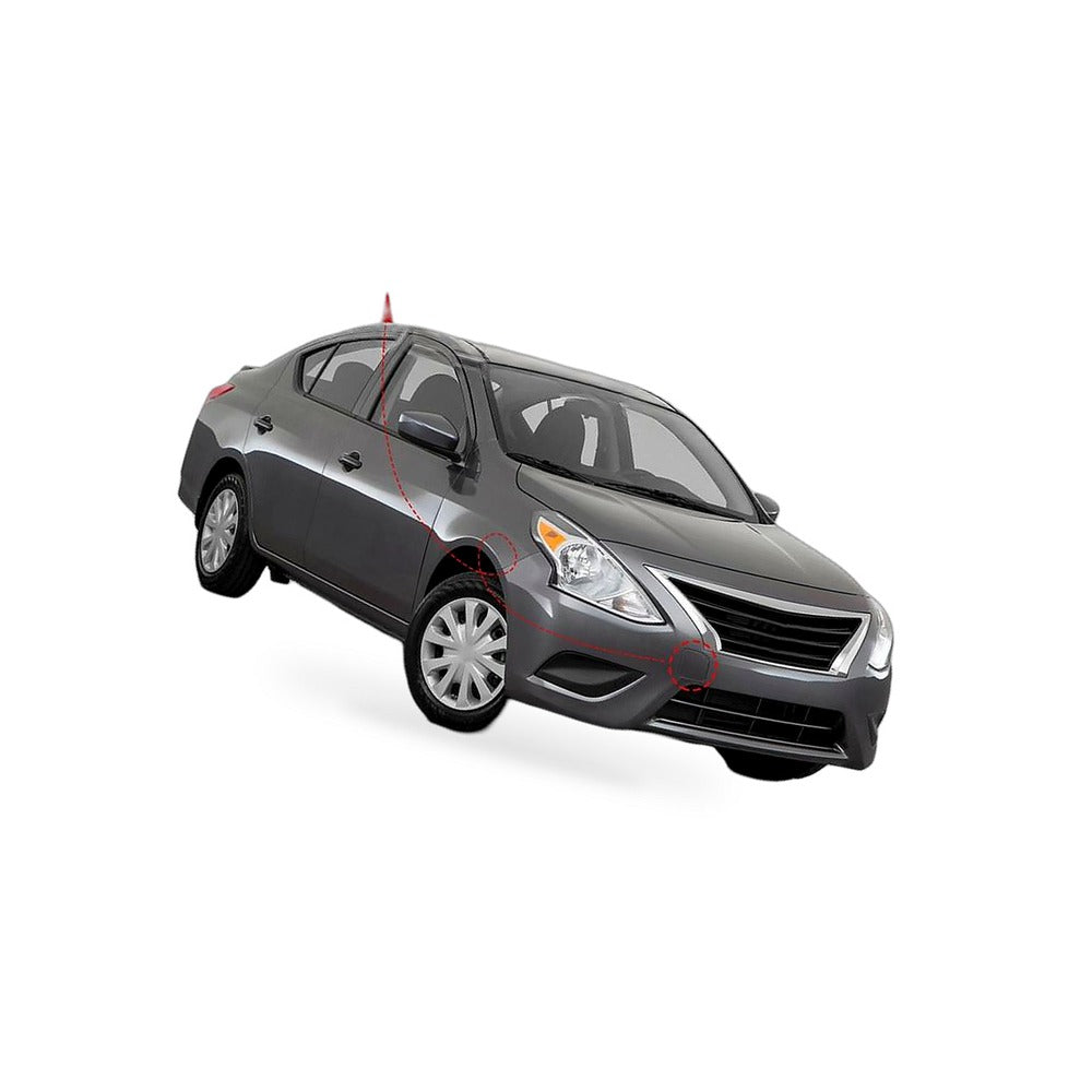 Tow Hook Cover Suitable for Nissan Versa 15-18 Versa Note 14-19 622A0-9KM0H - BD1